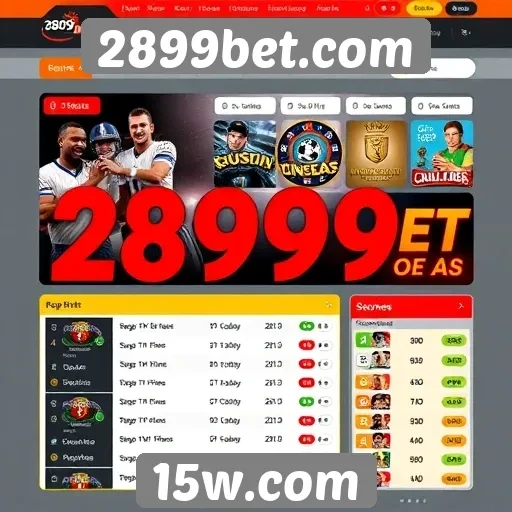 Interface do usuário em 2899bet.com é amigável e intuitiva